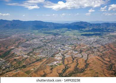 Aerial view of Sierra Vista, Arizona - Shutterstock ID 149920238