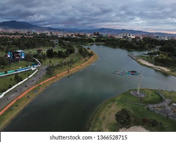 Aerial View Of Simon Bolivar Park - Bogota