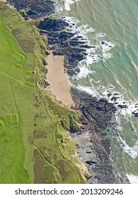 Aerial View Of The South Devon Coast