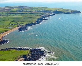 Aerial View Of The South Devon Coast	