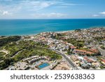 Aerial view of South San Clemente, Calafia road to state beach