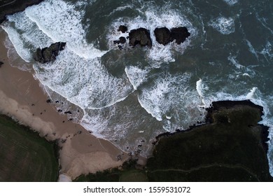 Aerial View Spectacular Beaches On Spanish Stock Photo 1559531072 ...