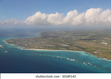 Aerial View Of St. Maarten