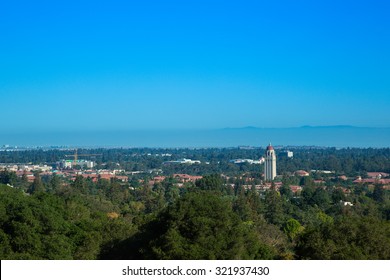 Aerial View Of Stanford University, California, USA