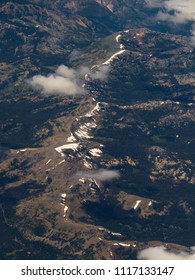 Aerial View Of The Stanislaus National Forest.