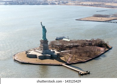 2,791 Aerial View Of Statue Of Liberty Images, Stock Photos & Vectors 