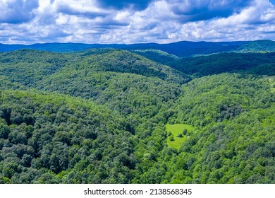 Aerial View Of Strandzha Mountains In Bulgaria