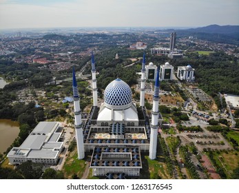 Beautiful Aerial Landscape National Mosque Abuja Stock Photo (Edit Now ...