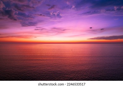 Free Stock Photo of Colorful Sky and Ocean  Download Free Images and Free  Illustrations