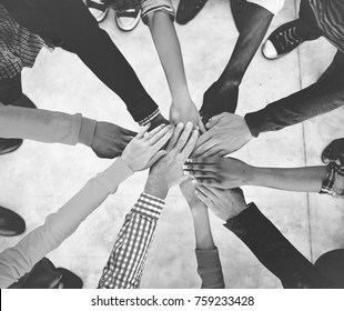 Group Diverse Hands Together Joining Concept Stock Photo (Edit Now ...