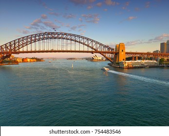 Aerial View Sydney Harbour Bridge Stock Photo 754483546 | Shutterstock