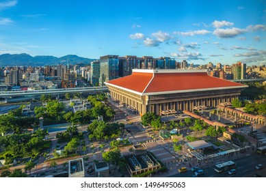 Aerial View Of Taipei Main Station, Taiwan