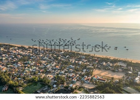 Similar – Aerial View Of Costinesti Beach Resort In Romania At The Black Sea