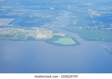 Aerial View Of Tampa Bay