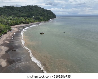 Aerial View Tarcoles Beach Puntarenas Near Stock Photo 2195206735 