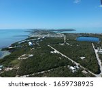 Aerial view of Tavernier Key Largo Florida