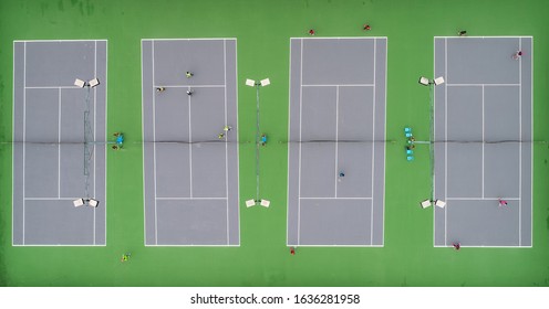 93 Tennis Hard Court Aerial View Images, Stock Photos & Vectors ...