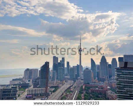 Similar – Image, Stock Photo Downtown Toronto