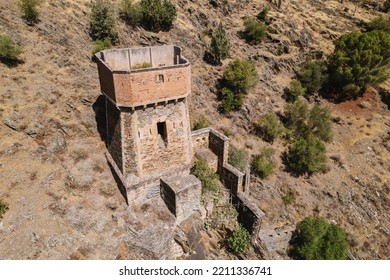 Aerial View Of Alcántara Torre Del Oro 