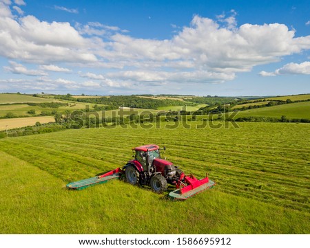 Similar – Image, Stock Photo Agricultural machinery.