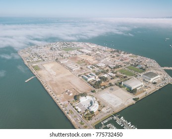 Aerial View Of Treasure Island San Francisco California