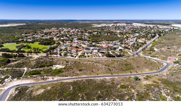 Aerial View Two Rocks Western Australia Stock Photo 634273013 ...