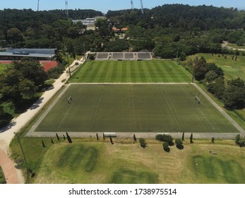 Aerial View From Two Rugby Field