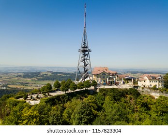 Aerial View Of Uetliberg Mountain In Zurich, Switzerland