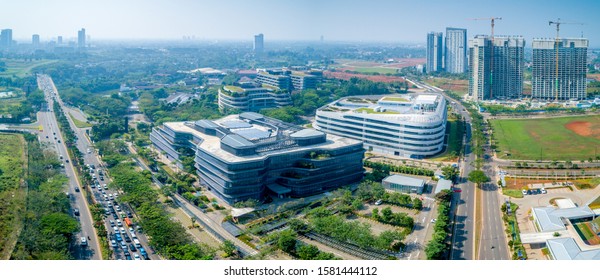 Aerial View Of Unilever Building At Green Office Park.