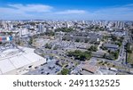 Aerial view of the University of Mogi das Cruzes, São Paulo, Brazil