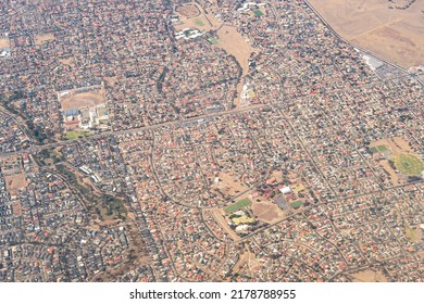 Aerial View Of The Urban Area Near Sydney Airport, Australia, Dec 2019