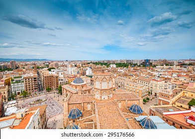 Aerial View Of Valencia, Spain