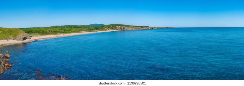 Aerial View Of Veleka Beach In Bulgaria
