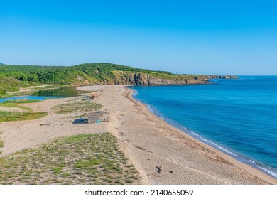 Aerial View Of Veleka Beach In Bulgaria