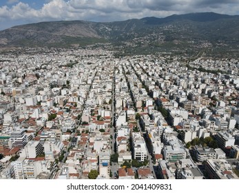 Aerial View Of Volos, Greece