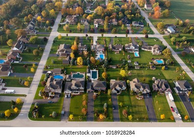 Aerial View Of Waterloo Region, Ontario, Canada