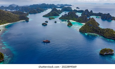 Aerial View Of Wayag, Raja Ampat