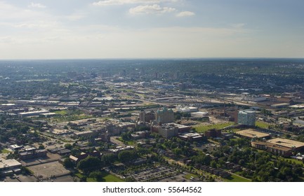 Aerial View Of West St. Louis City