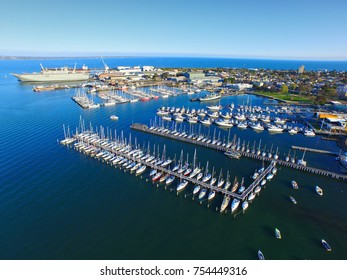 Aerial View Williamstown, Melbourne