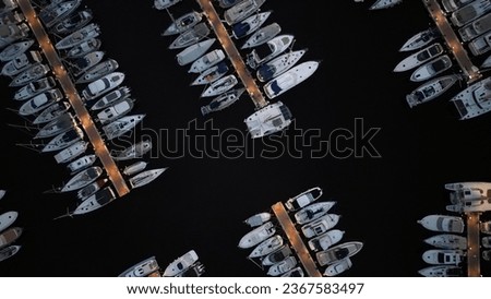 Similar – Aerial View Of Luxury Yachts And Boats In Port At The Black Sea