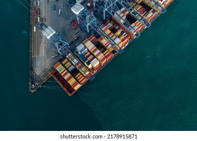 Aerial View Of Yantian Container Terminal,China