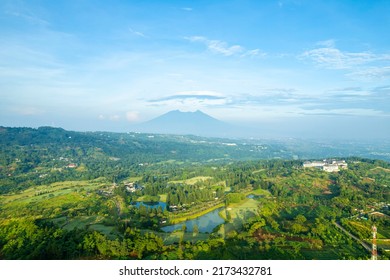 Aerial Views Around The Rainbow Hills Golf Club, Sentul, Bogor