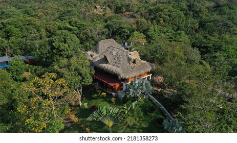 Aerial Views Of Dense Rainforest In Tayrona National Natural Park And Peaks Of The Sierra Nevada De Santa Marta