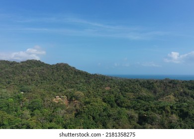 Aerial Views Of Dense Rainforest In Tayrona National Natural Park And Peaks Of The Sierra Nevada De Santa Marta