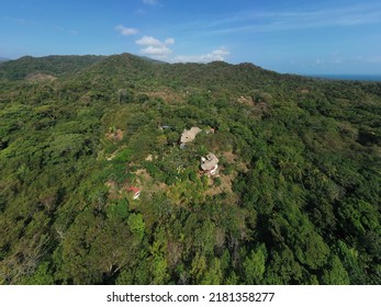 Aerial Views Of Dense Rainforest In Tayrona National Natural Park And Peaks Of The Sierra Nevada De Santa Marta