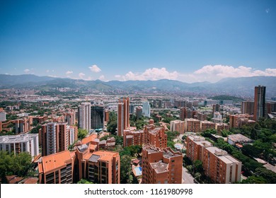 Aerial Views Of The Poblado In Medellín Colombia