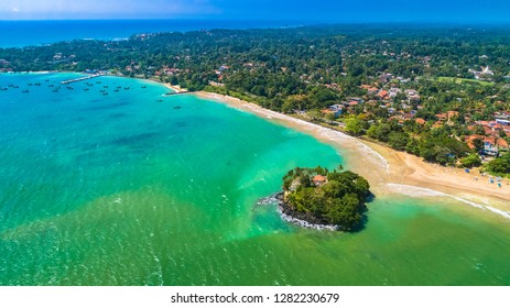 Aerial. Weligama, Sri Lanka.