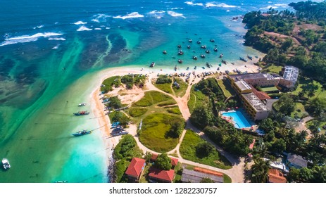 Aerial. Weligama, Sri Lanka.