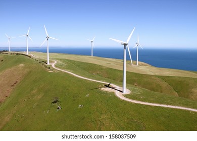 Aerial Wind Farm South Australia