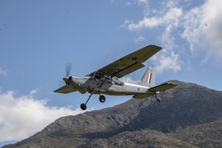 Aermacchi AM.3 BosBok SAAF Aircraft Mountain Flying 